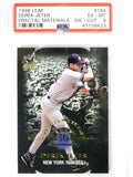 DELETE 25273 1998 Leaf Fractal Materials Diecut X-Axis Derek Jeter #D59/3250 #164 PSA 6