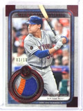 DELETE 25375 2019 Topps Museum Meaningful Material Red Michael Conforto Patch #D02/10