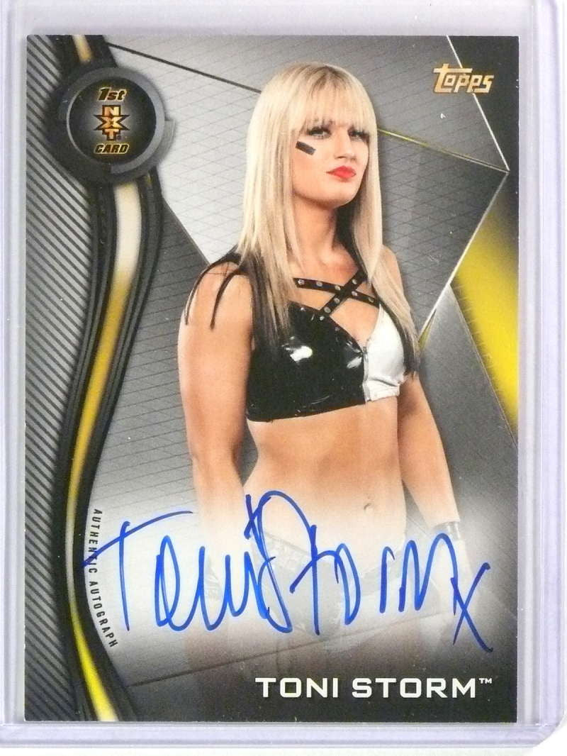 DELETE 25598 2019 Topps WWE 1st NXT Toni Storm autograph auto rc rookie #A-TS