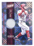 2017 Panini Day Memorabilia Galactic Window Bryce Harper Jersey #D08/25