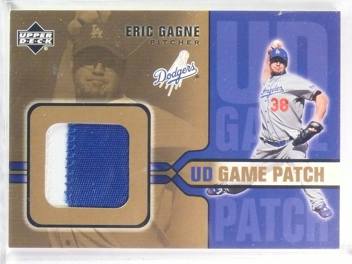 DELETE 25869 2005 Upper Deck UD Game 2clr Patch Eric Gagne SP/45 #EG