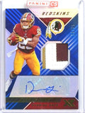 DELETE 26407 2018 Panini XR Derrius Guice autogrpah auto rc rookie 3clr patch #D10/25