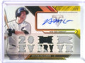 DELETE 26460 2016 Topps Triple Threads Gold Jersey Patch Autograph Brian McCann #D5/9