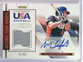 DELETE 26497 2012 Panini USA Baseball Collegiate Autograph Jersey Michael Conforto #/99