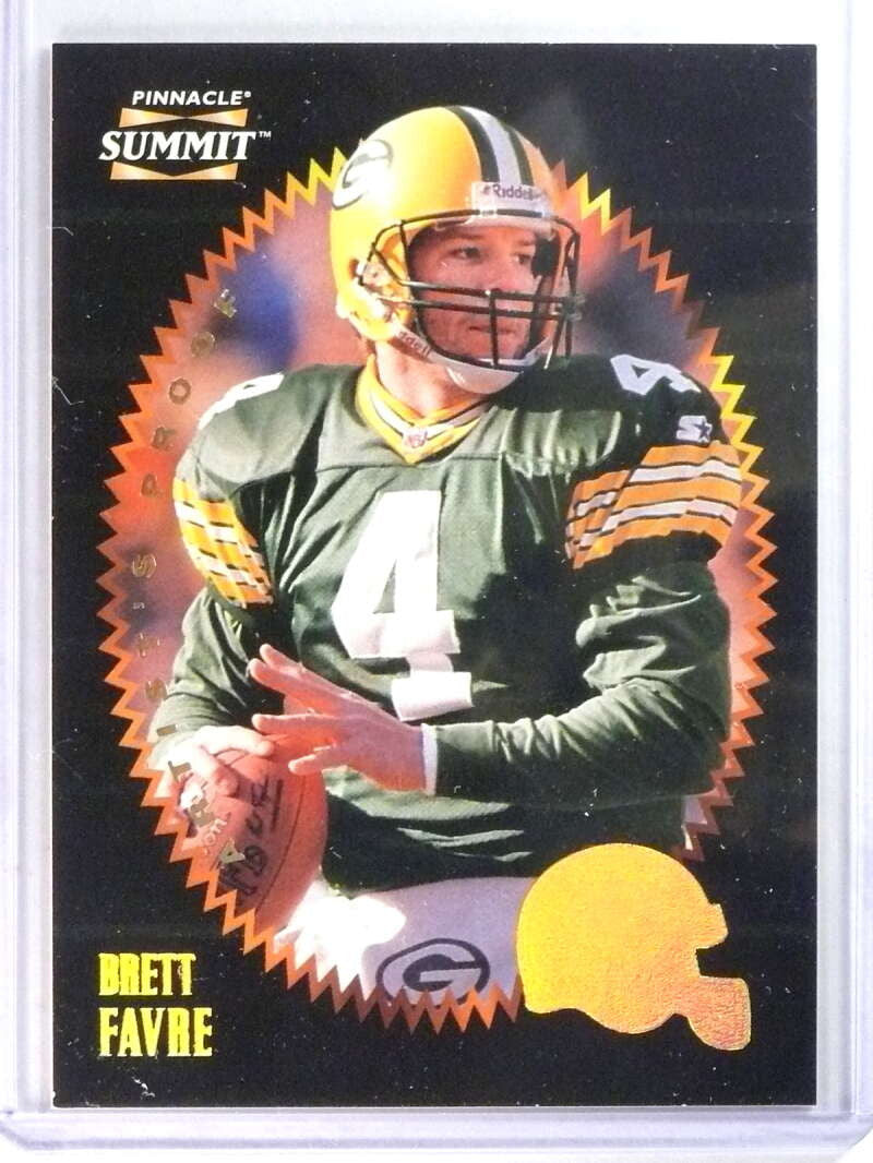 1996 Pinnacle Summit Artist Artist's Proof Brett Favre #63