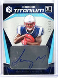 DELETE 26696 2018 Panini Elements Rookie Titanium Autograph Sony Michel #D014/125 