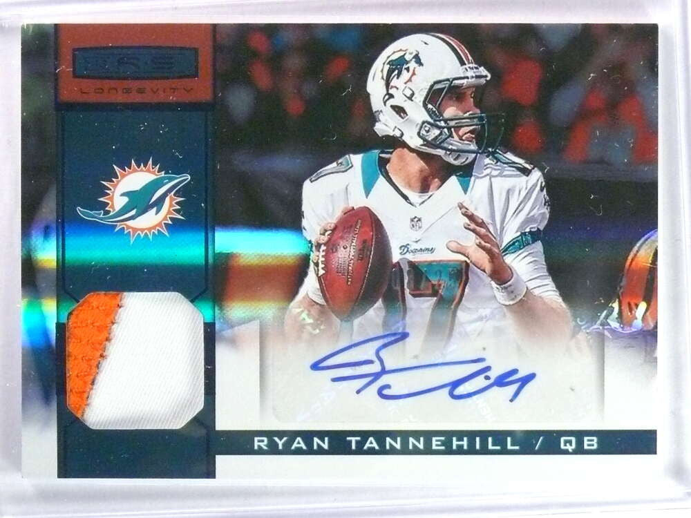 DELETE 26707 2013 Rookies & Stars Materials Patch Autograph Ryan Tannehill #D08/25 #9