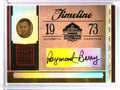 2006 National Treasures Timeline Raymond Berry autograph auto #D19/30