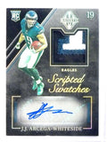 DELETE 26752 2019 Majesitc Scripted Patch Autograph RC J.J. Arcega-Whiteside #D10/10