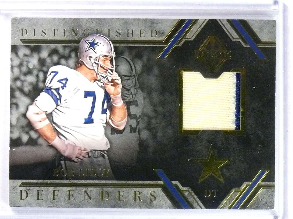 2019 Panini Majestic Distinguished Defenders Bob Lilly patch #D09/14