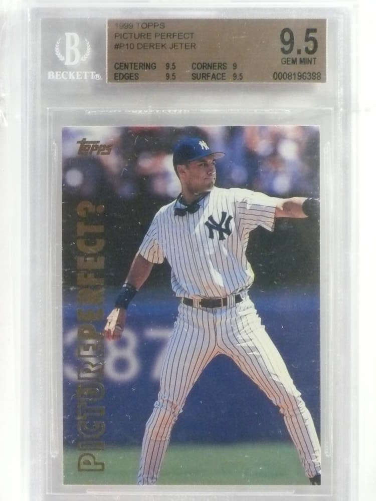 DELETE 26883 1999 Topps Picture Perfect Derek Jeter #P10 BGS 9.5 GEM MINT