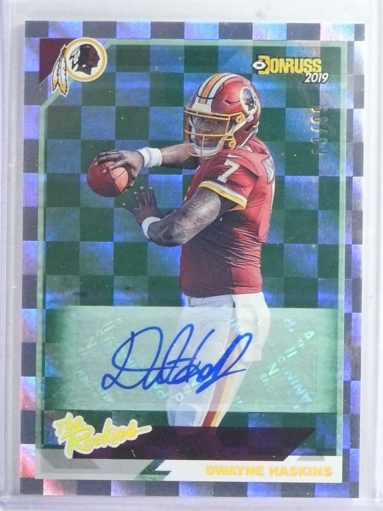 DELETE 26992 2019 Donruss The Rookies Dwayne Haskins autograph auto rc rookie #D89/99