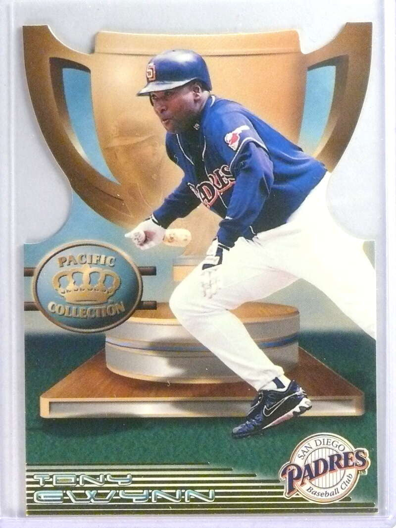 DELETE 27148 1999 Pacific Crown Collection Cup diecut Tony Gwynn #10