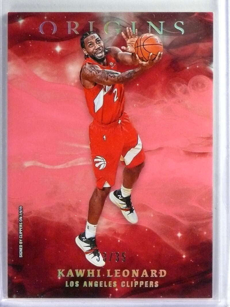 DELETE 27268 2019-20 Panini Origins Pink Kawhi Leonard #D33/35 #59