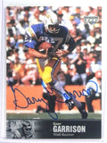 1997 Upper Deck Legends Gary Garrison Autograph Auto #AL106