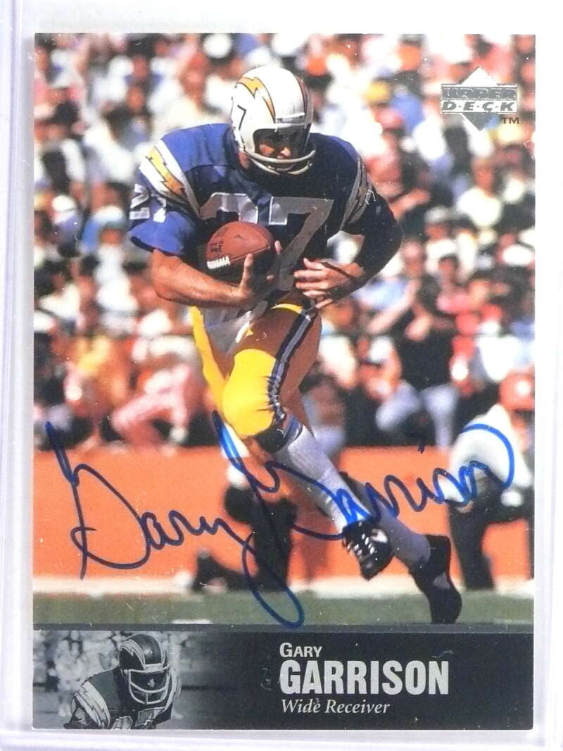 1997 Upper Deck Legends Gary Garrison Autograph Auto #AL106