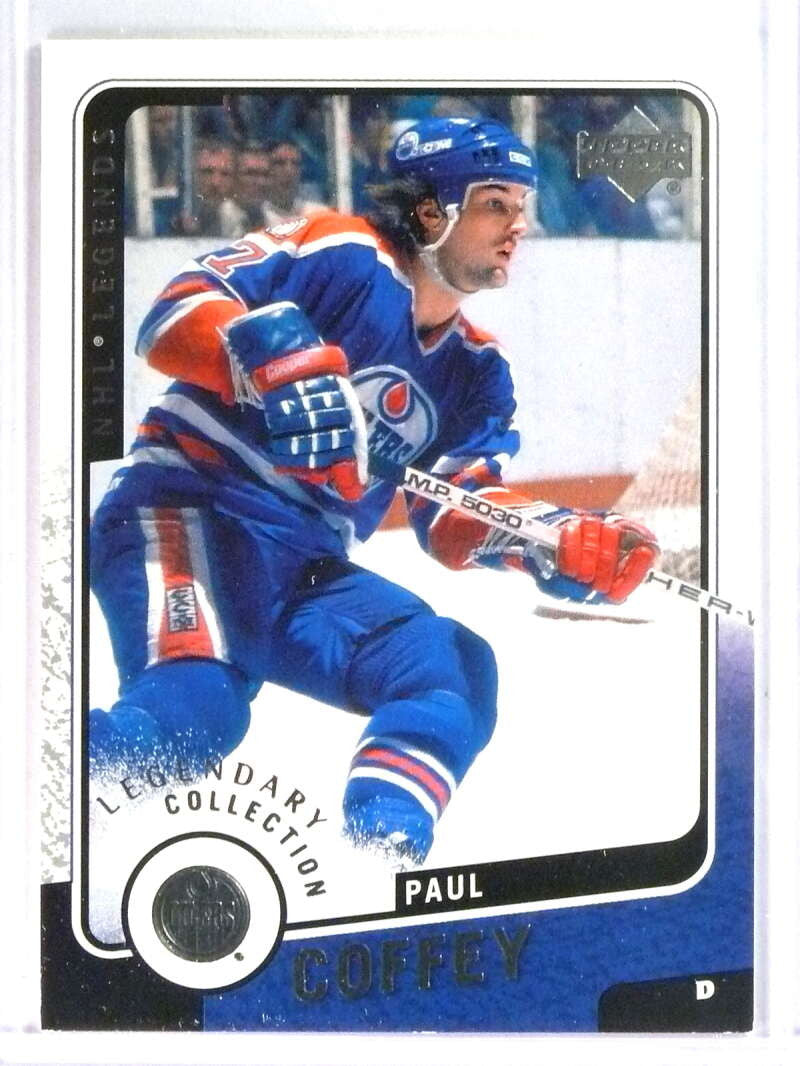 2000-01 UD Legends Legendary Collection Silver Paul Coffey #D062/100 #52