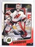 2000-01 UD Legends Legendary Collection Gold Martin Brodeur #D148/375