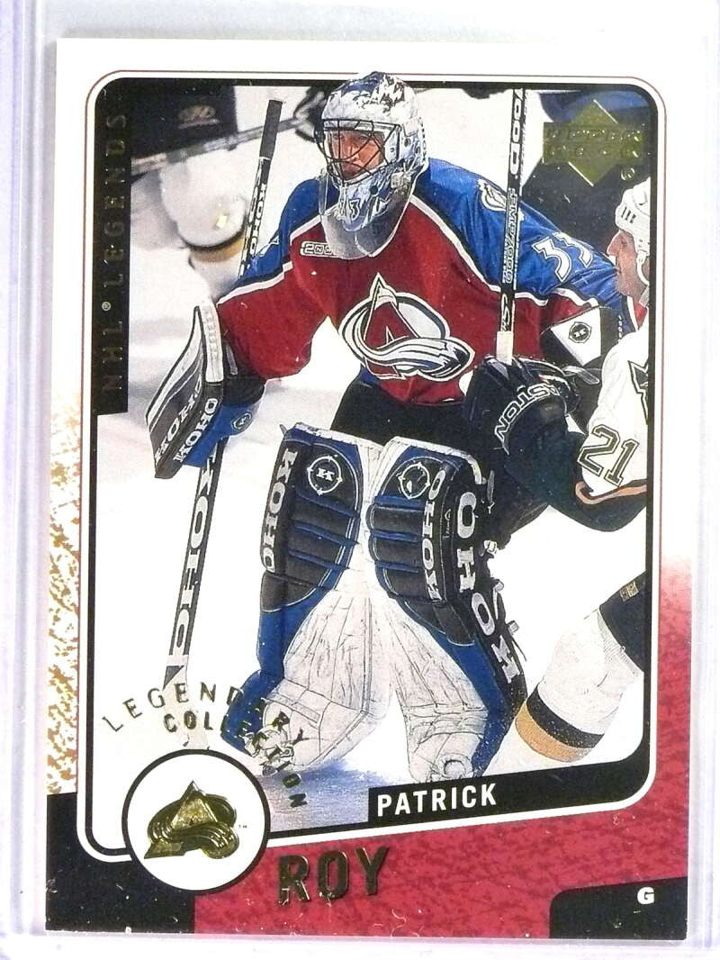2000-01 UD Legends Legendary Collection Gold Patrick Roy #D314/375