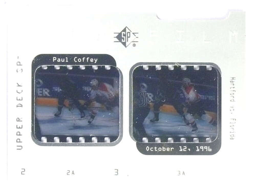1996-97 Upper Deck SP Game Film Paul Coffey #GF19