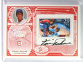 DELETE 27653 2005 Leaf Century Collection Stamps Olympic Fergie Jenkins Autograph #D23/92