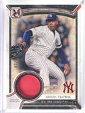 DELETE 27669 2018 Topps Museum Collection Meaningful Red Aroldis Chapman Patch #D09/10