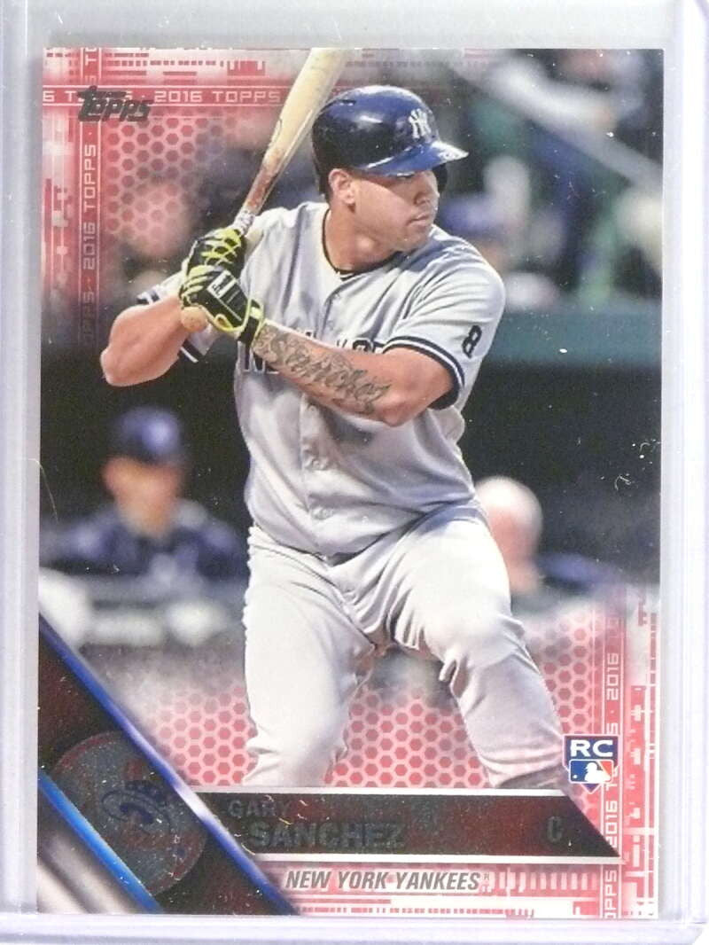 DELETE 27726 2016 Topps Pink Gary Sanchez Rookie RC #D46/50 #675
