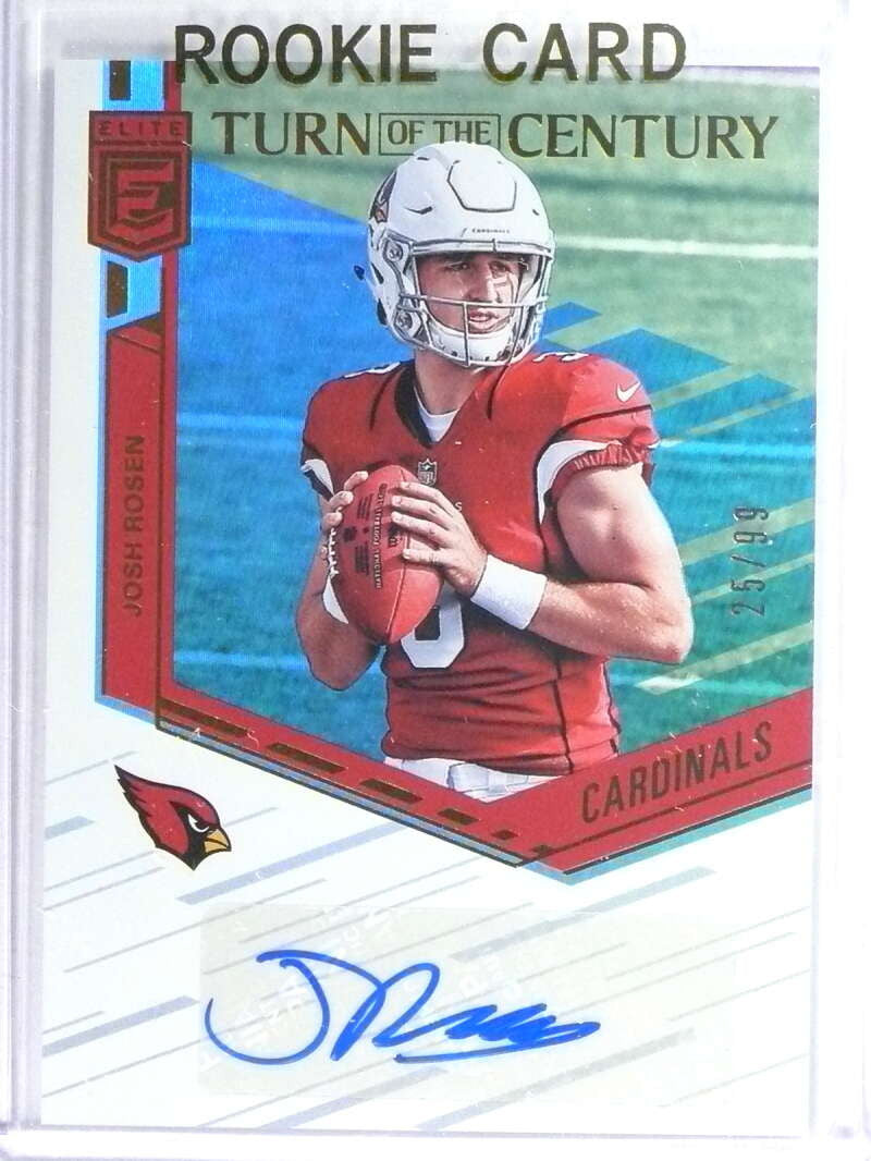 DELETE 27814 2018 Donruss Elite Turn Of The Century Josh Rosen Autograph Auto #D25/99