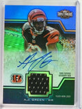 SOLD 28904 2011 Topps Triple Threads A.J. Green autograph auto jersey rc #72/90