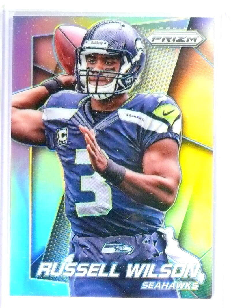 DELETE 28926 2014 Panini Prizm Silver Parallel Russell Wilson #138 Seahawks
