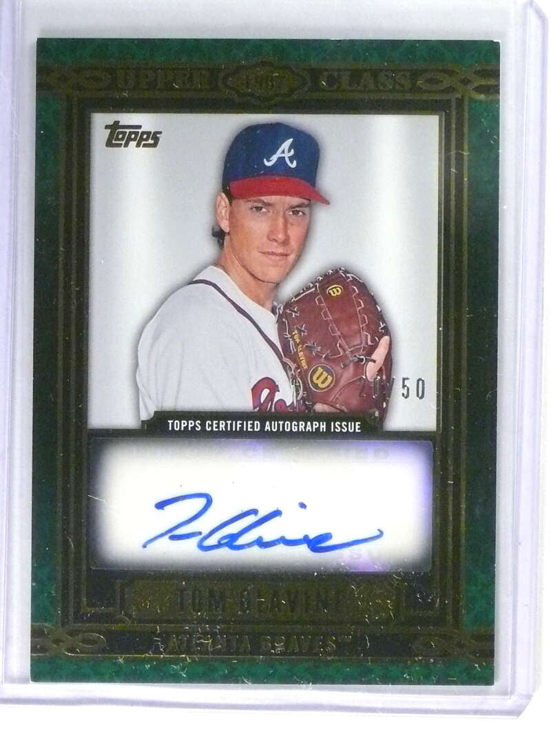 DELETE 29010 2014 Topps Tom Glavine 1987 Upper Class Autograph Auto #D20/50 #UCATG