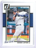 2014 Donruss Baseball Derek Jeter Press Proof Gold #D51/99 #154
