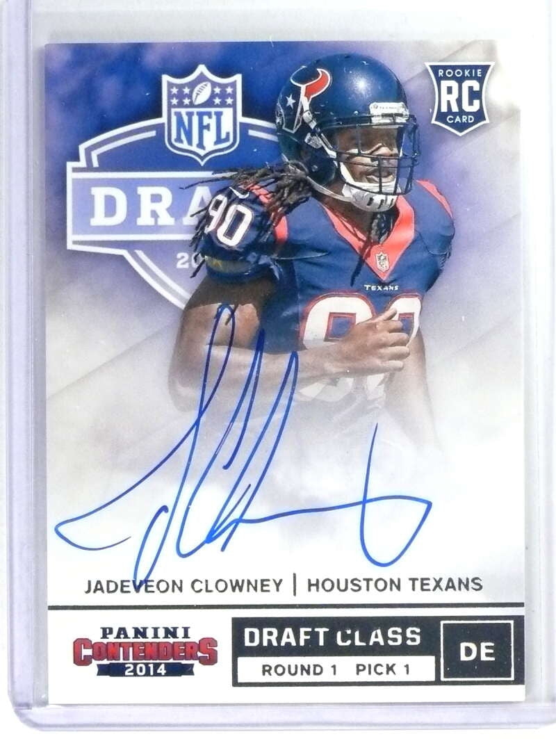 DELETE 29325 2014 Panini Contenders Jadeveon Clowney Draft Class Rookie RC Autograph