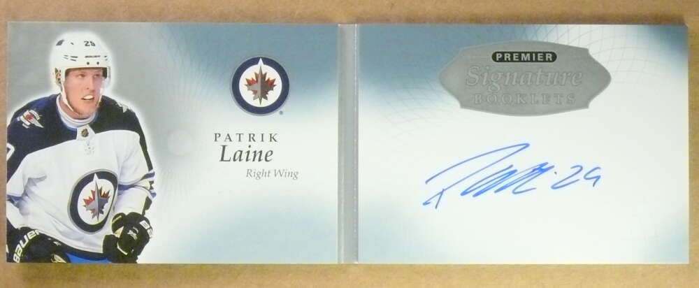 DELETE 29931 2017-18 UD Premier Hockey Patrik Laine Autograph Auto #PSBLA