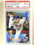 DELETE 29978 2016 Topps Opening Day Blue Foil Noah Syndergaard #OD2 PSA 10 GEM MINT