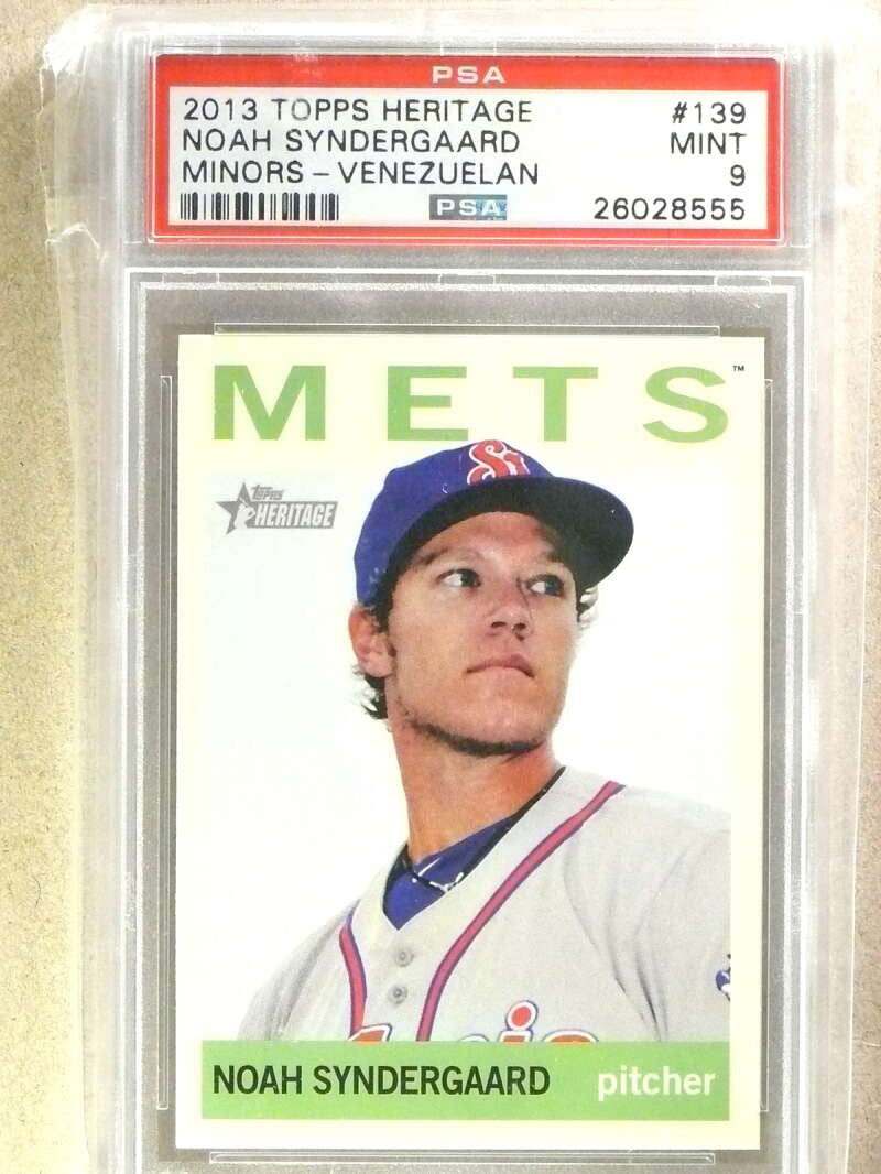 DELETE 30033 2013 Topps Minors Venezuelan Noah Syndergaard rc rookie #139 PSA 9
