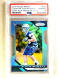 DELETE 30087 2018 Panini Prizm Light Blue Diecut Leighton Vander Esch rc rookie /199 PSA 10