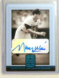 2005 Donruss Greats Signature Platinum Maury Wills Autograph Auto #58