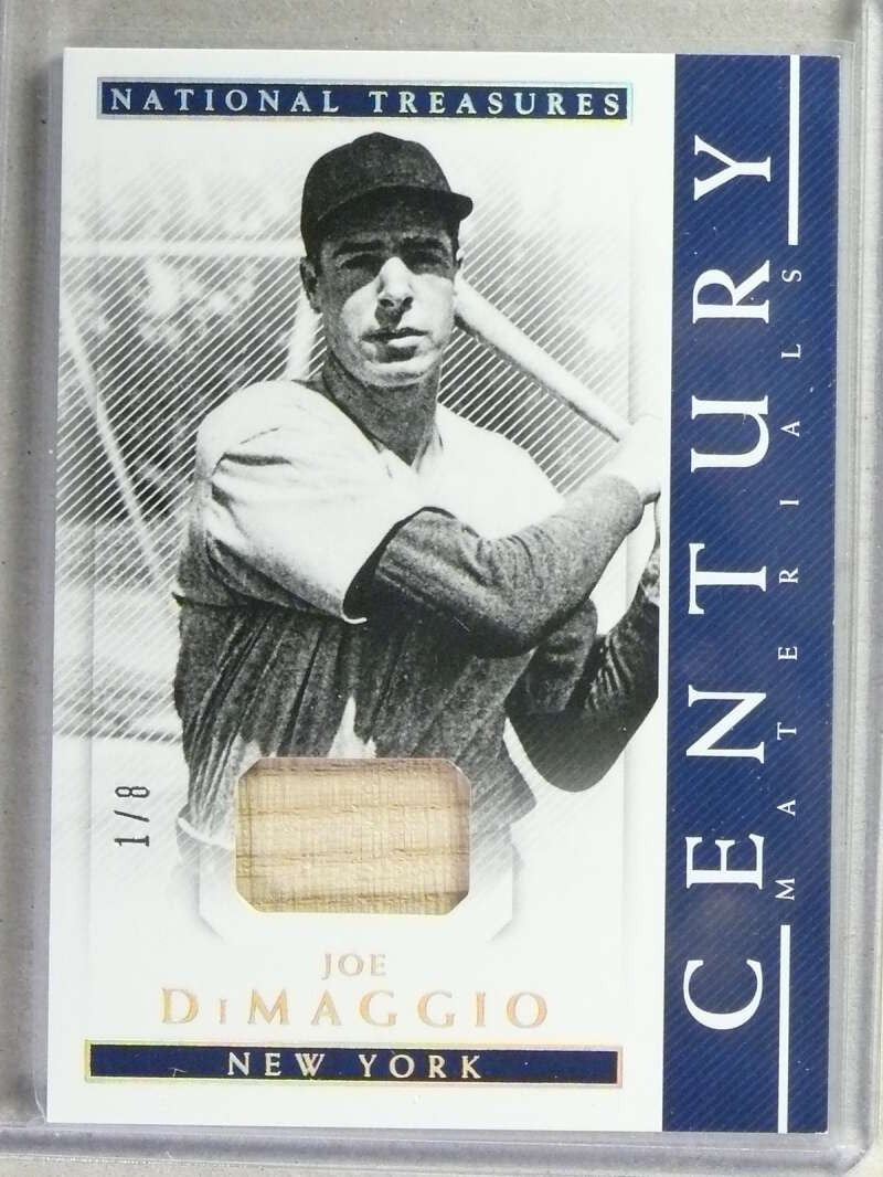 2018 National Treasures Century Materials Joe Dimaggio bat #1/3 CE-JD