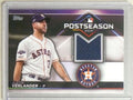 2020 Topps Postseason Performance Relic Justin Verlander Jersey #D09/99