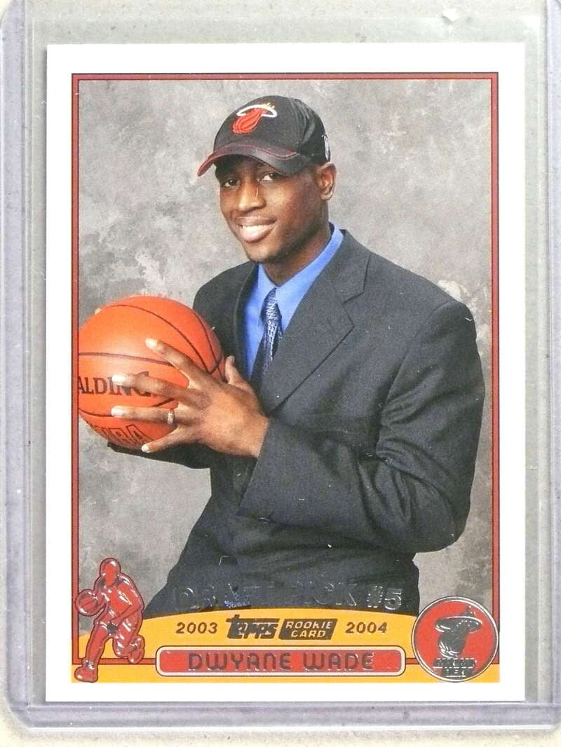 DELETE 32401 2003-04 Topps Dwyane Wade Rookie RC #225 Heat