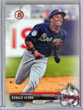DELETE 33241 2017 Bowman Draft Silver Ronald Acuna Jr. rc rookie #D196/499 #BD39