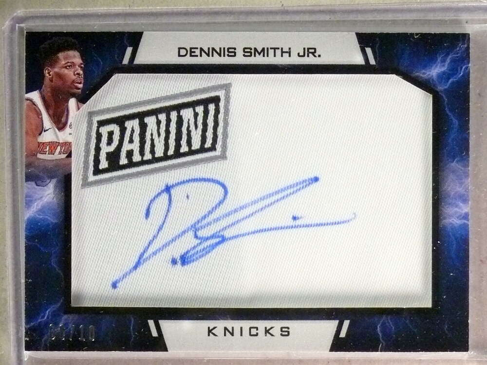 DELETE 33269 2019 Panini The National Dennis Smith Jr. Autograph Auto #D06/10 #DS