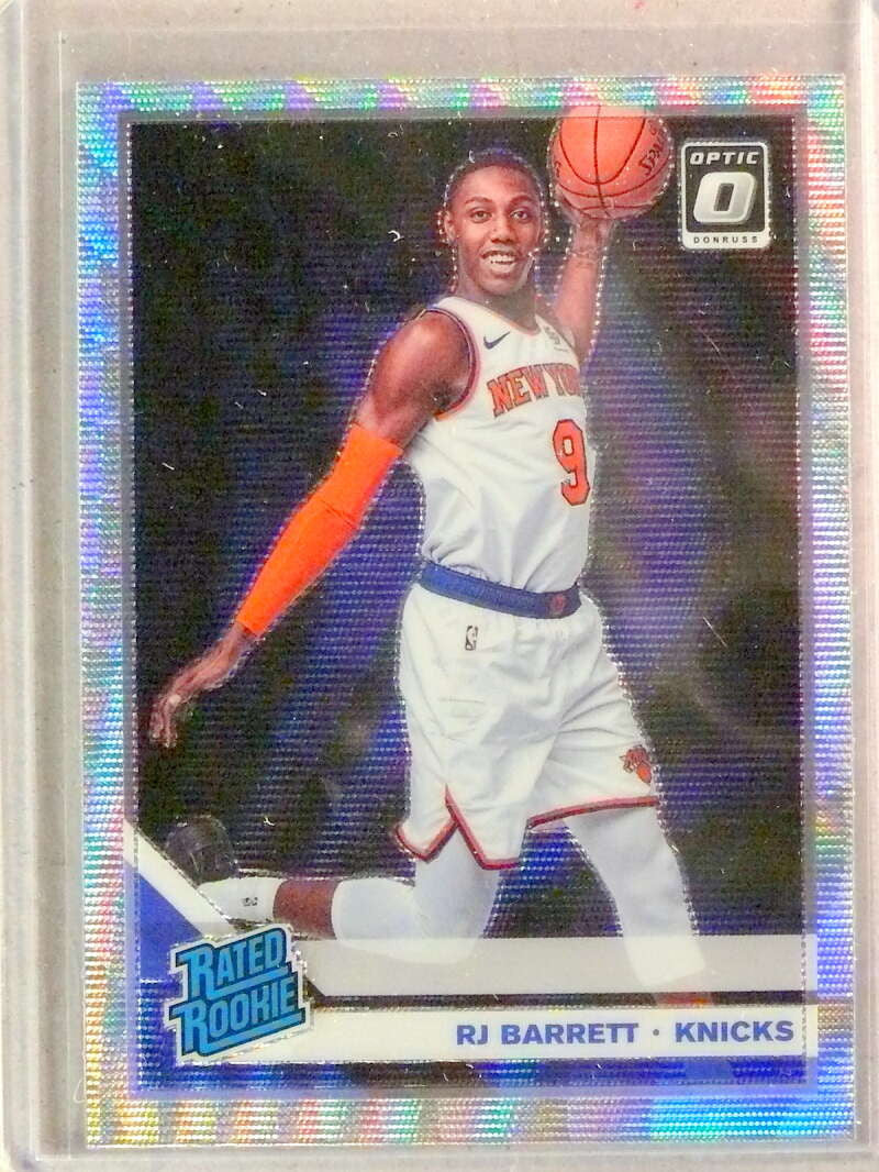DELETE 33334 2019-20 Donruss Optic Rated Rookie Fanatics Silver Wave RJ Barrett rc #178