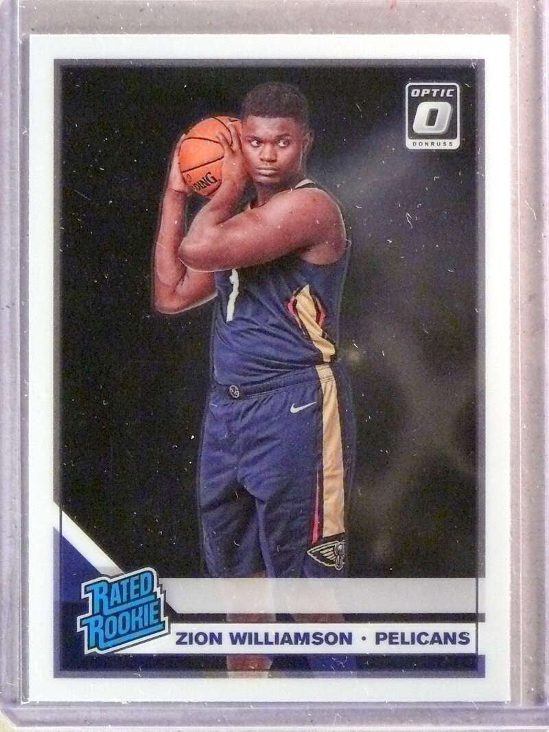 DELETE 33338 2019-20 Donruss Optic Basketball Zion Williams Rated Rookie RC #158