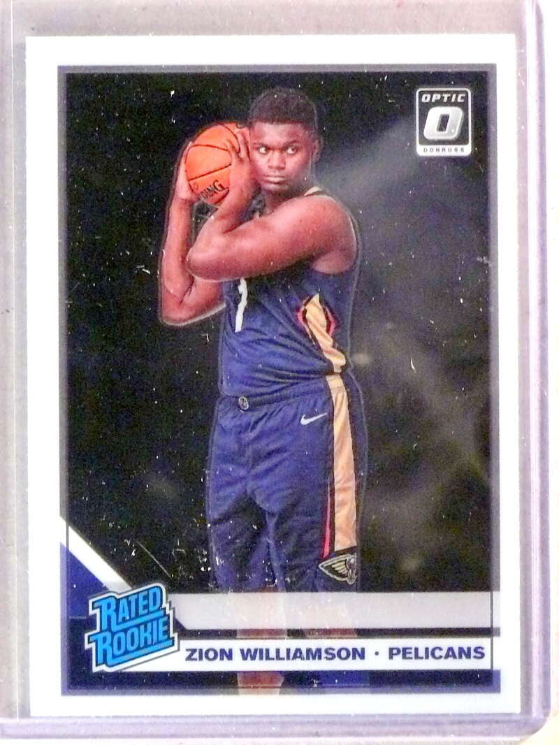 DELETE 33342 2019-20 Donruss Optic Basketball Zion Williams Rated Rookie RC #158