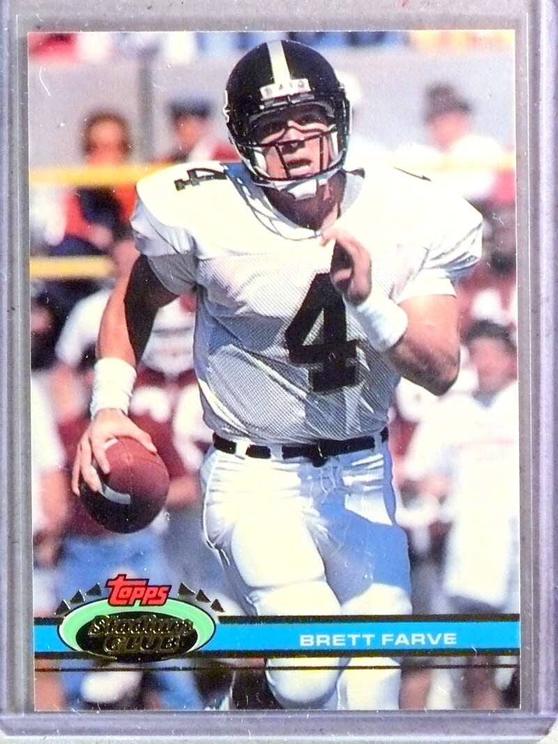 DELETE 33465 1991 Stadium Club Brett Favre Rookie RC #94