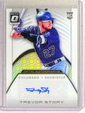 DELETE 33881 2016 Donruss Optic Trevor Story Rookie RC Autograph Auto #OATS
