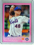 DELETE 33959 2015 Topps Chrome Pink Refractor Jacob deGrom #183