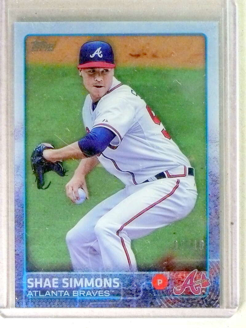 DELETE 33988 2015 Topps Clear Shae Simmons #D07/10 #462